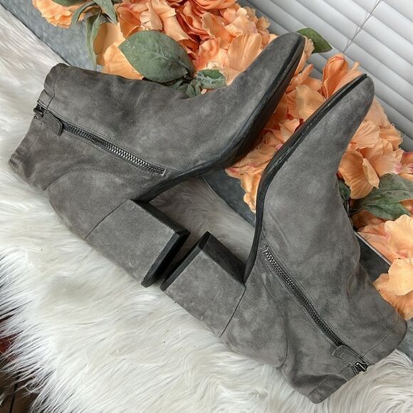 Eileen Fisher Hollis Suede Bootie Size 11 - Picture 7 of 10